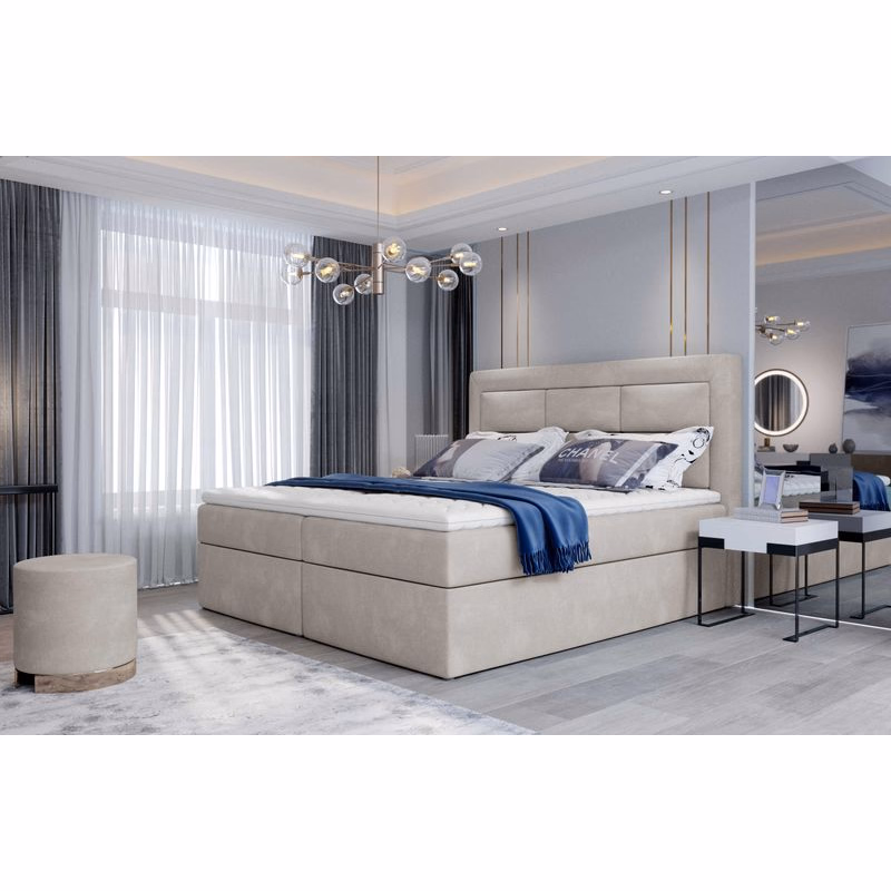 ArtElta Manželská posteľ VIVRE Boxspring | 180 x 200 cm Farba VIVRE: Paros 02