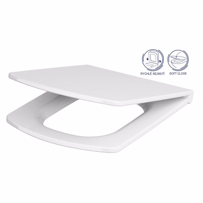 CERSANIT - SEDADLO EASY DUROPLAST SOFT-CLOSE EASY-OFF K98-0089