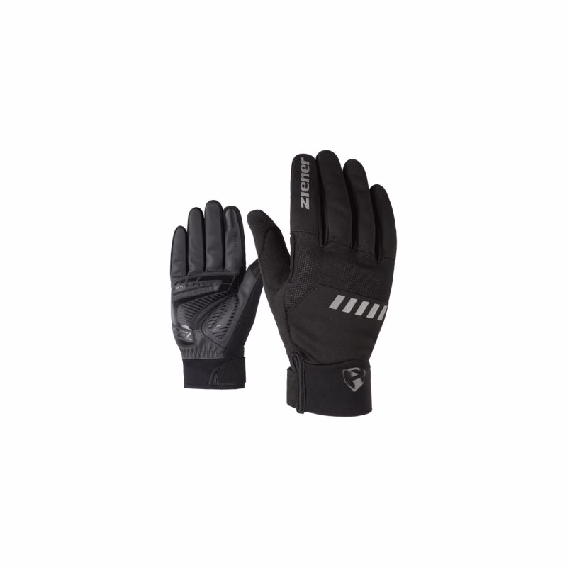 Cyklistické rukavice ZIENER DALLEN-808312-12-black