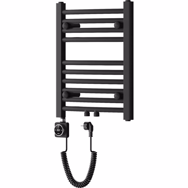 MEXEN/S - Ares radiátor + vykurovacia tyč 500 x 400 mm, 300 W, čierna W102-0500-400-6300-70