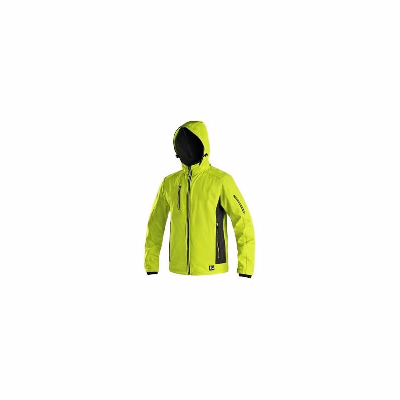 Bunda CXS DURHAM, pánska, žlto - čierna, vel. 3XL