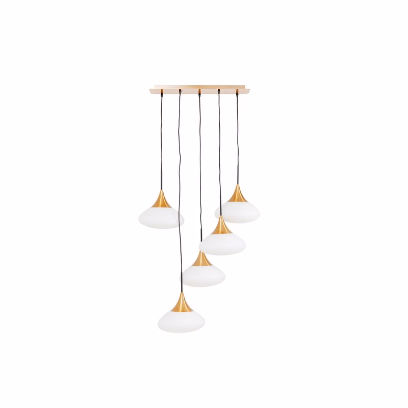 Gocce visiaca lampa zlatá 70x140 cm