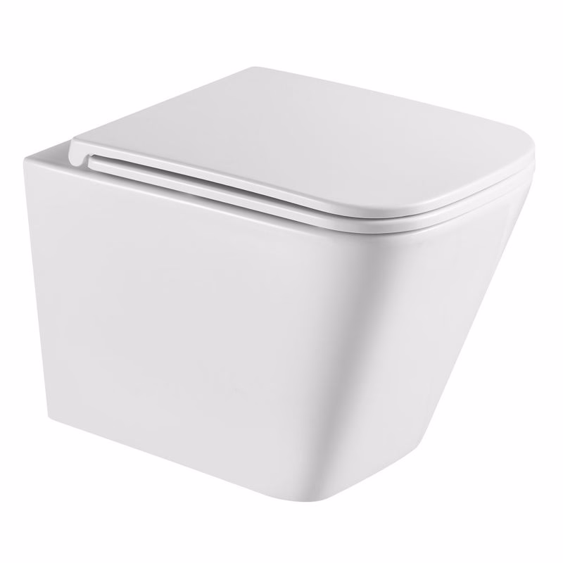 OLSEN SPA - Závesné WC orloja RIMLESS sa SLIM sedadlom Soft-close OLKLT052E