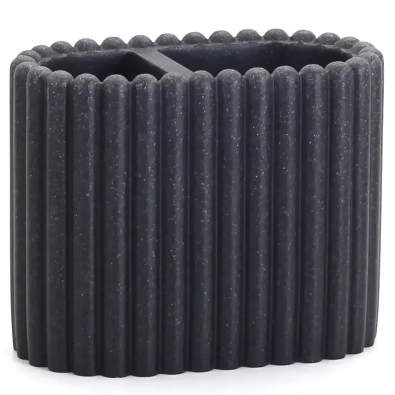 Pohár na zubné kefky PL-5539 sandblack