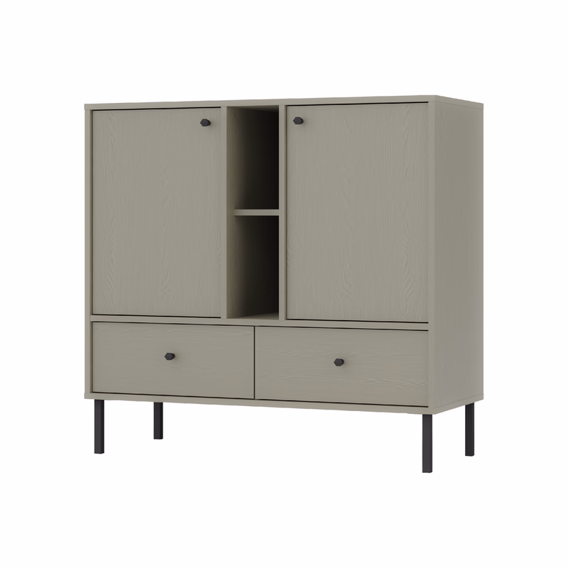 ArtLemp Komoda YEDDO 2 2F2S | eukalyptus
