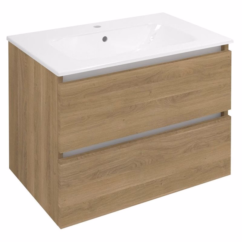 SAPHO - EZARA umývadlová skrinka 69,8x52x46cm, dub cuneo EZ701-2525