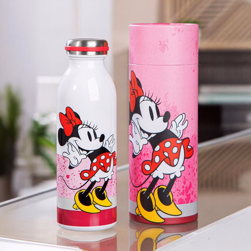 Termoska z nehrdzavejúcej ocele Minnie, ružová