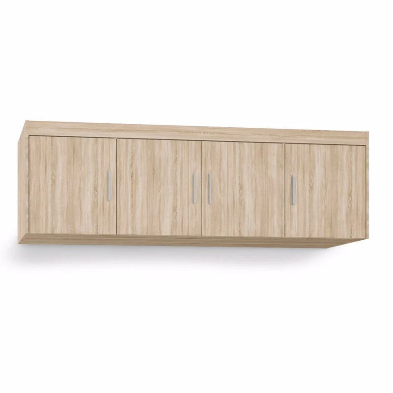 ArtLemp Nadstavec na šatníkovú skriňu ELLEN 4D | dub sonoma