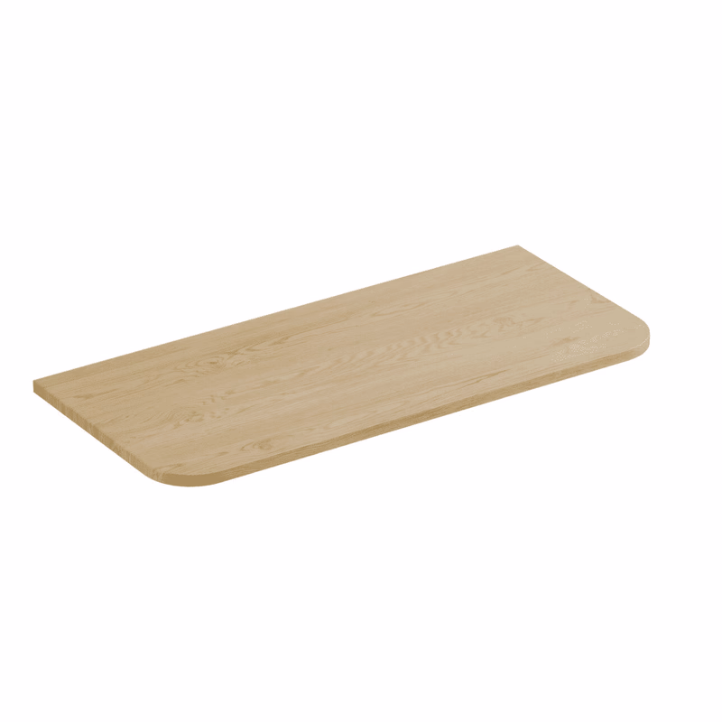 ArtCom Doska pod umývadlo OVALIA | dub cremona Typ: Doska 100 cm / 89-100