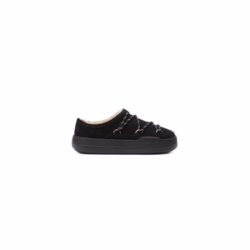 Nízke zimné topánky MOON BOOT MB PARK SLIPPER-N001 BLACK