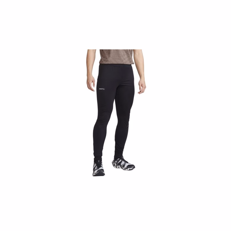 Pánske bežecké nohavice CRAFT ADV ESSENCE WARM WIND TIGHTS 2 M-999000-Black