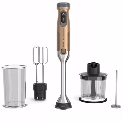 Tyčový mixér Sencor SHB 5610RS SOPHIA 1500 W béžová/hnedá