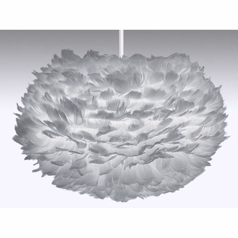 Eos Medium závesná lampa svetlosivá