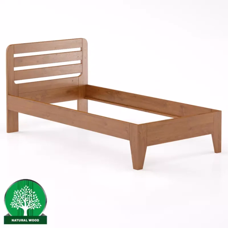 Posteľ buková LK189–100x200 cherry