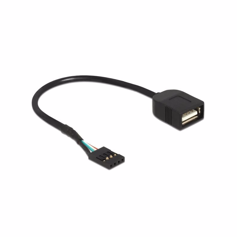 Delock kábel USB 2.0 A samica na pinový konektor