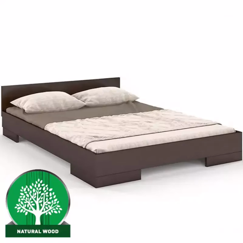 Posteľ drevené buk Skandica Spectrum Nízka 160x200 Palisander