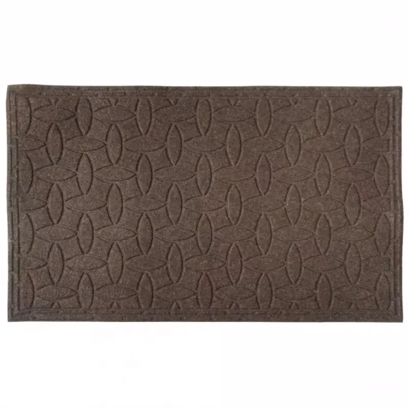 Rohožka textile 45x70 hnedý prúžok