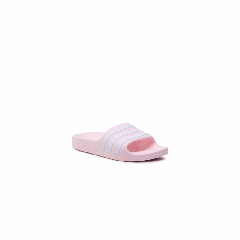 Dievčenské šlapky (plážová obuv) ADIDAS Adilette Aqua Jr clear pink cloud white clear pink