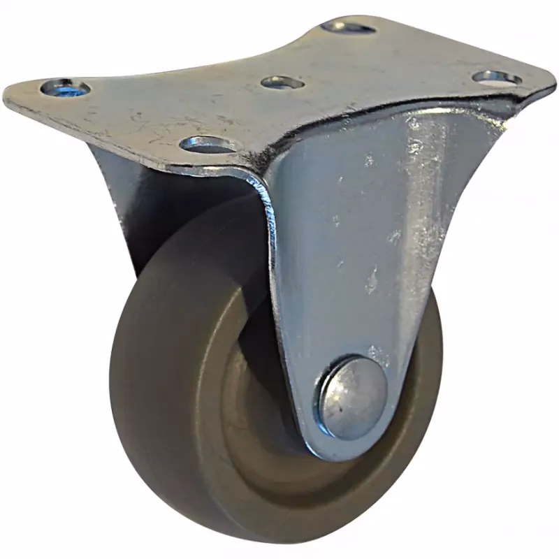 Nábytkové koleso kaučukové 32 mm/12 kg pevné