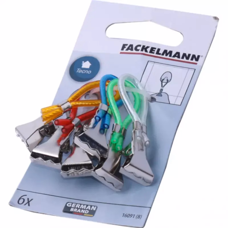Háčik s klipom mix farieb 16091