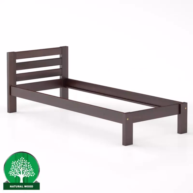 Posteľ borovica LK127–90x200 orech