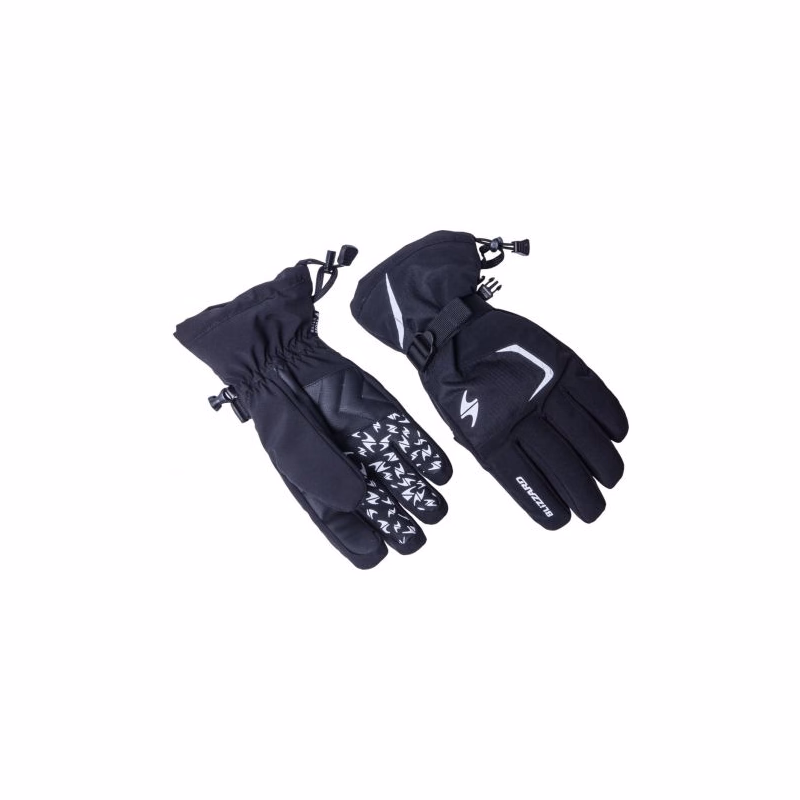 Lyžiarske rukavice BLIZZARD Reflex ski gloves, black silver