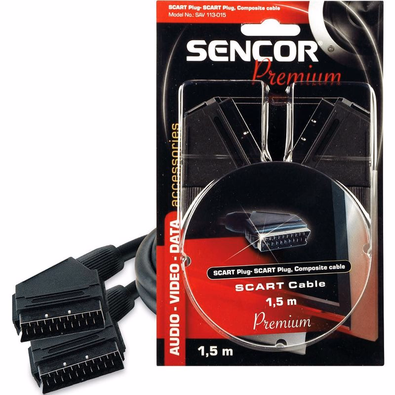 SAV 113-008 SCART M-SCART M 21P P SENCOR