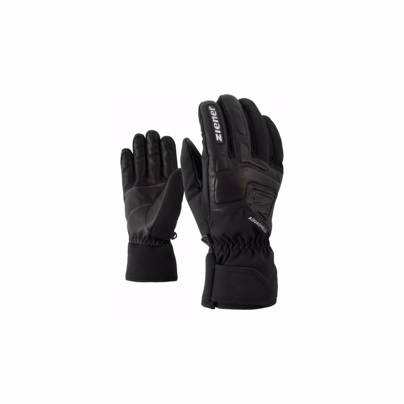 Pánske lyžiarske rukavice ZIENER GLYXUS-801040-12-black