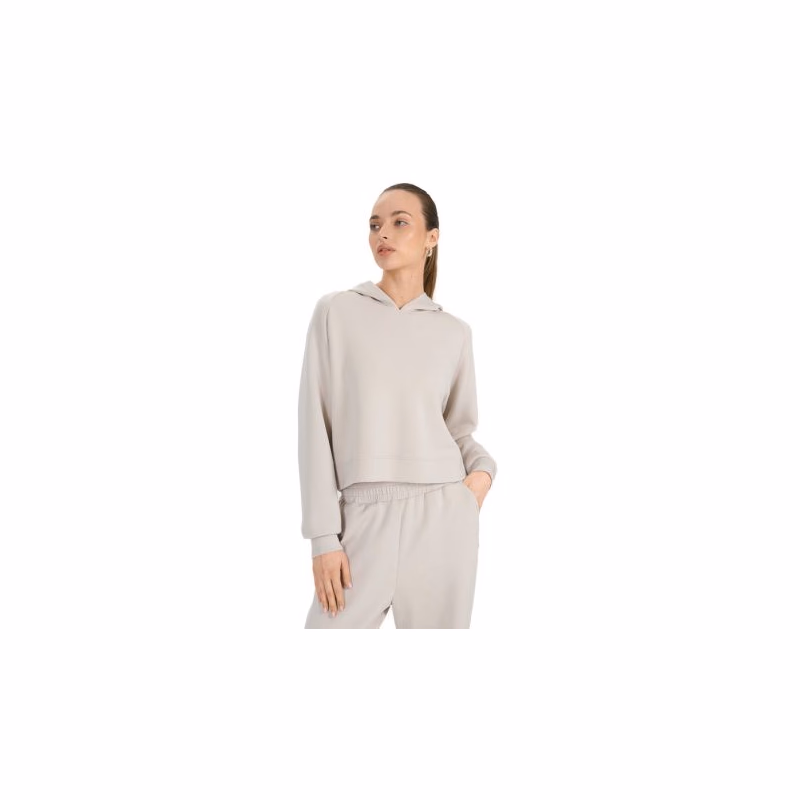 Dámska mikina s kapucňou 4F SWEATSHIRT F1562-83S-BEIGE
