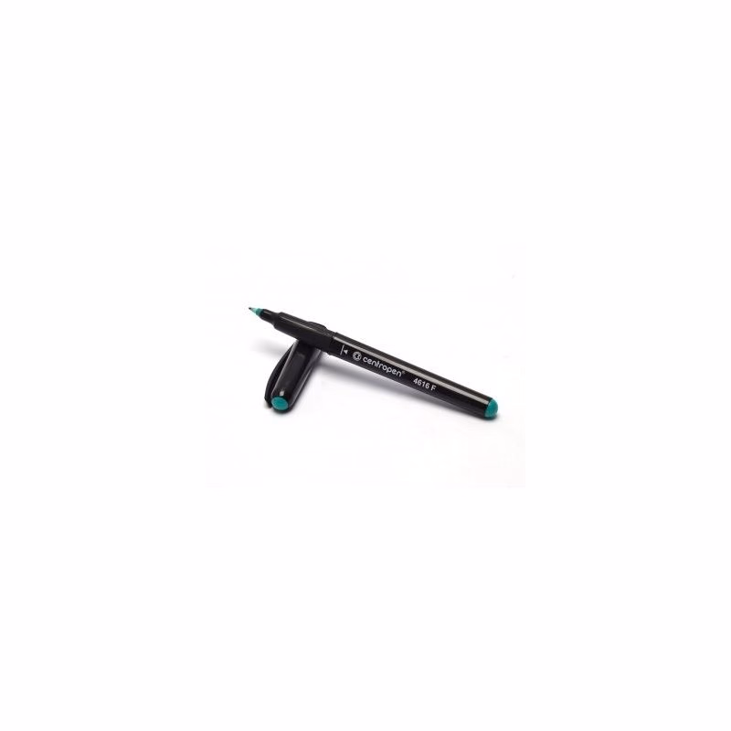Popisovač Centropen 4616 F Liner CD/DVD/BD zelený 0,6mm