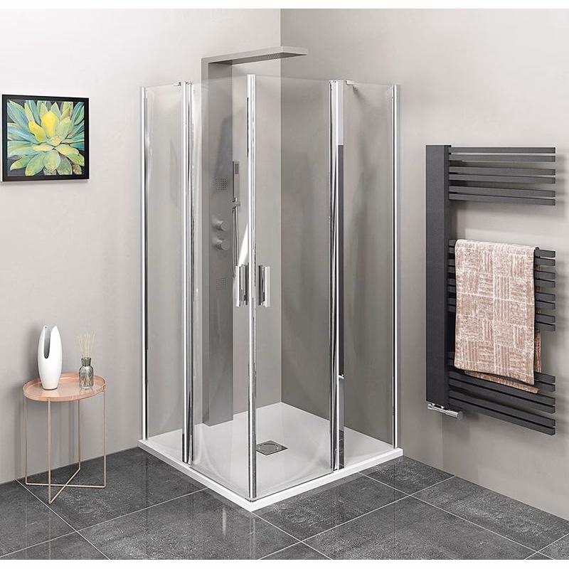 POLYSAN ZOOM LINE štvorcová sprchová zástena 900x900mm, číre sklo ZL5415 Polysan
