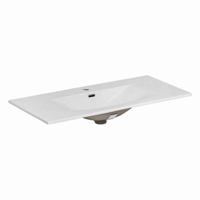 ArtCom Keramické umývadlo SKY 120 | biely lesk 120 cm