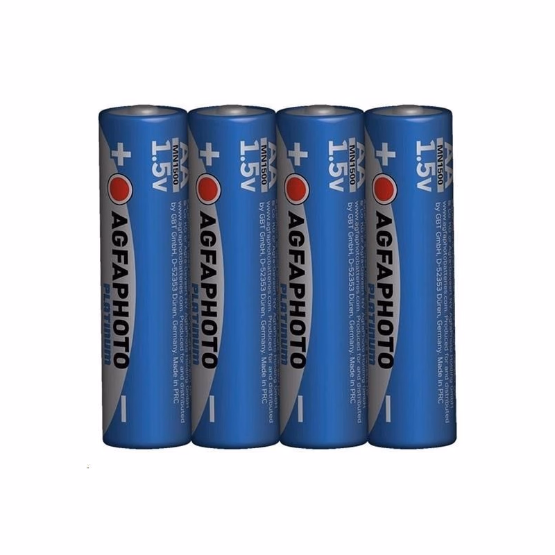 AgfaPhoto Power alkalická batéria LR06/AA, shrink 4ks