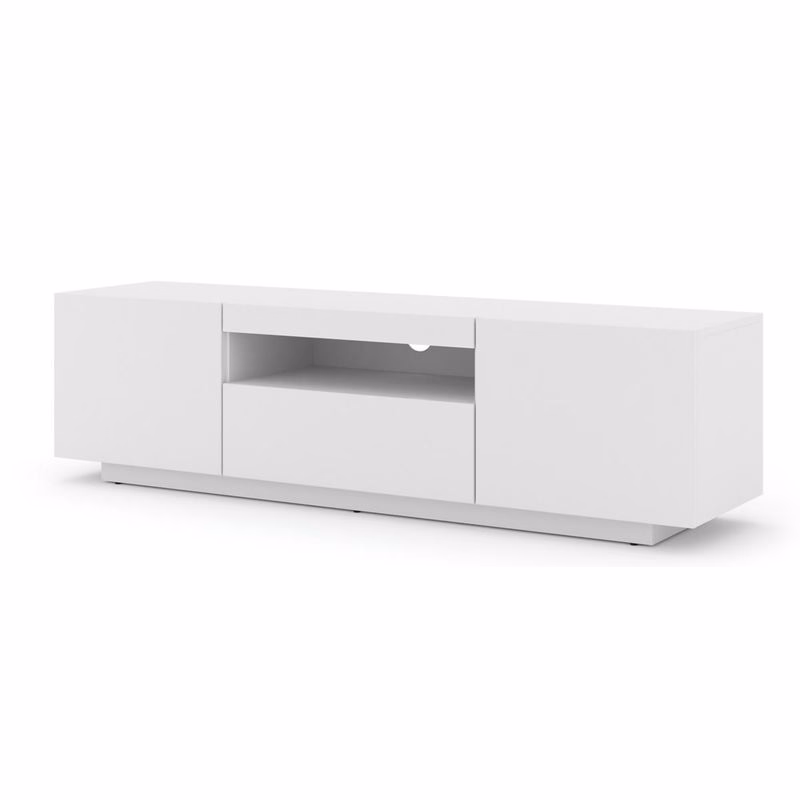 ArtBm TV stolík AURA 150 | biely mat
