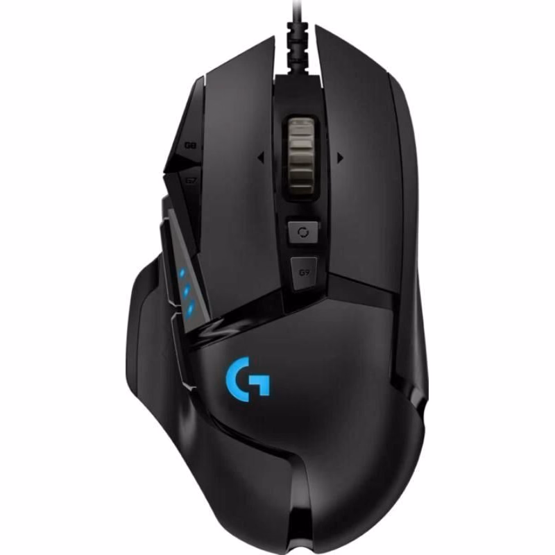 Logitech Herná myš G502 Hero, USB, Drôtová USB, 16000 DPI, čierna