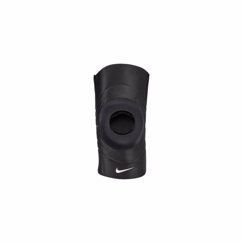 Fitness chránič NIKE PRO OPEN PATELLA KNEE SLEEVE 3.0 BLACK WHITE