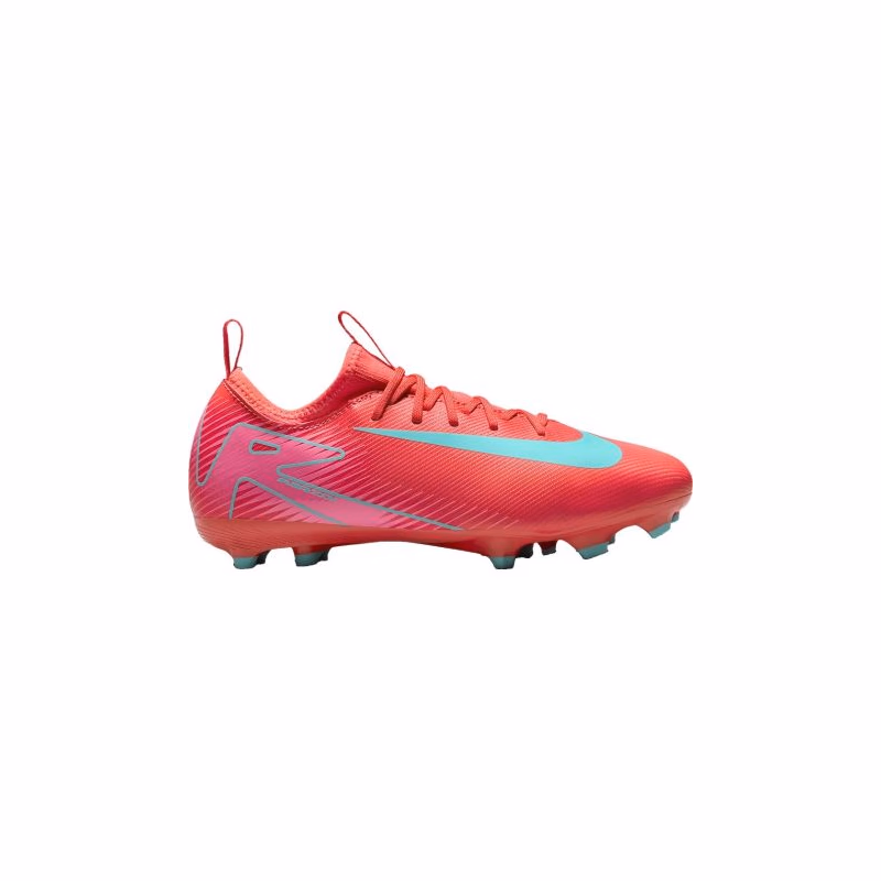 Chlapčenské futbalové kopačky outdoorové NIKE Mercurial Vapor 16 Academy Jr FG MG ember glow aurora green