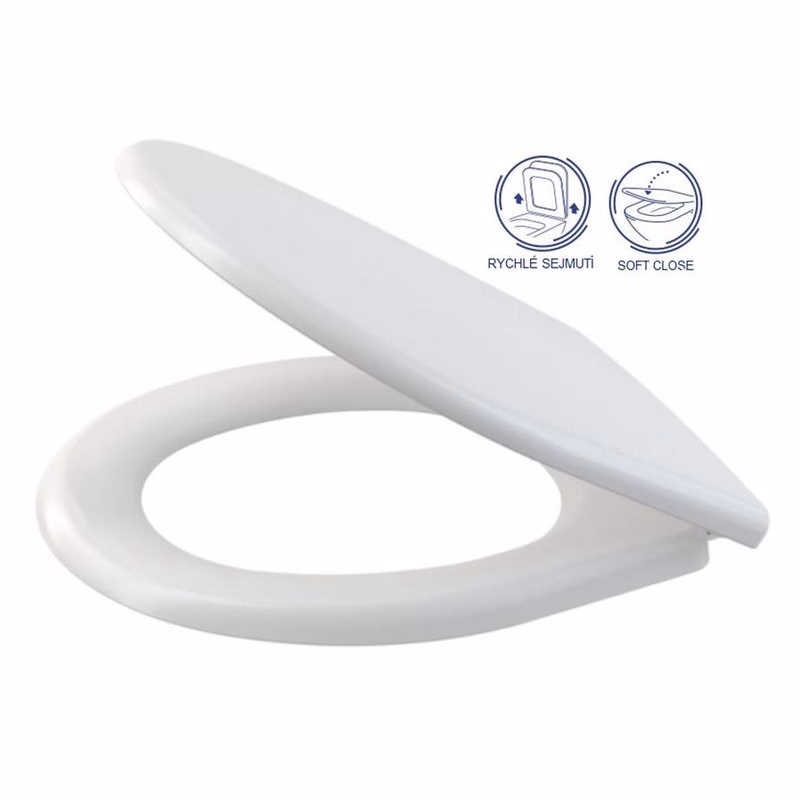 CERSANIT - SEDADLO PRESIDENT NEW DUROPLAST SOFT-CLOSE K98-0074