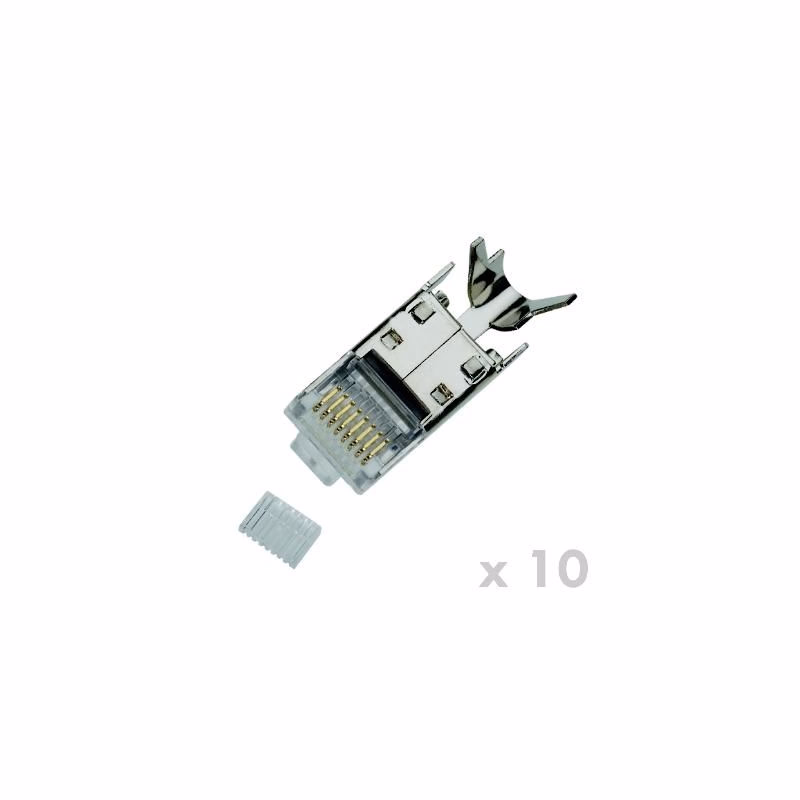 DATACOM konektor RJ45 STP CAT7(6A) 8p8c drôt(10ks)