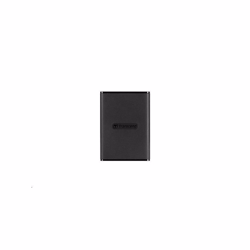 TRANSCEND externý SSD ESD270C 500GB, Portable, USB 3.1 Gen.2, Type C & A, 2 cables 520/460 MB/s, black/čierna