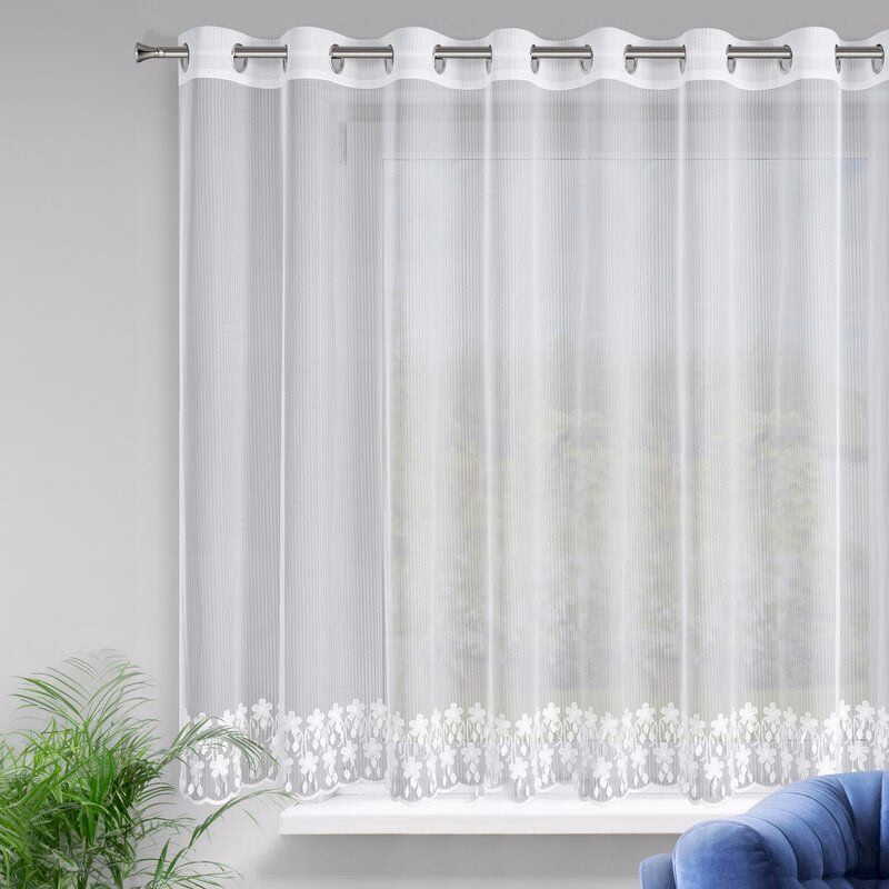 ArtFir Záclona SADIE K | biela 300 x 150 cm