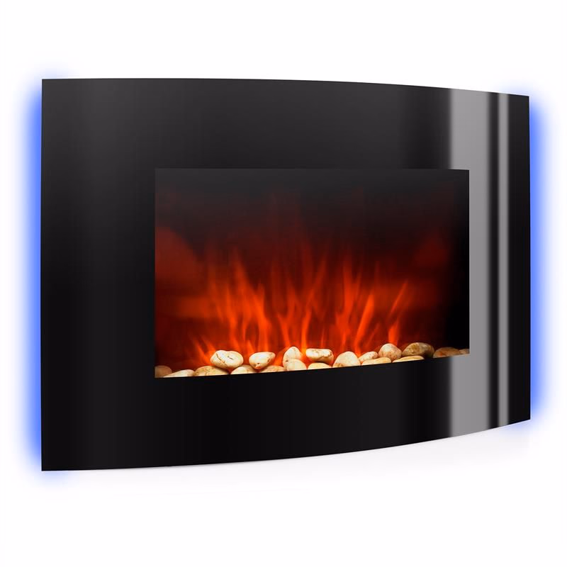 Klarstein Lausanne, elektrický krb, 1000/2000 W, LED, diaľkové ovládanie