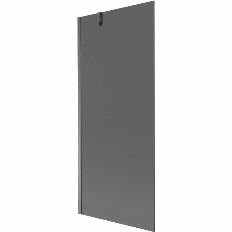 MEXEN/S - Next vaňová zástena FIX 80 x 150, grafit, grafit metal 895-080-000-00-40-95