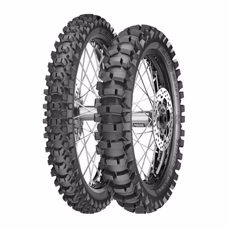 Metzeler MC360 ( 120/100-18 TT 68M zadné koleso, M/C, MST, Mischung Mid Soft Mud )