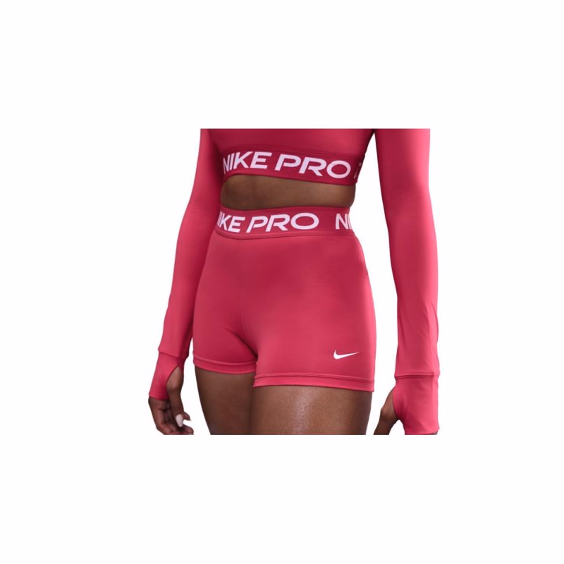 Dámske tréningové kraťasy NIKE PRO W NP 365 SHORT 3IN RUSH PINK WHITE