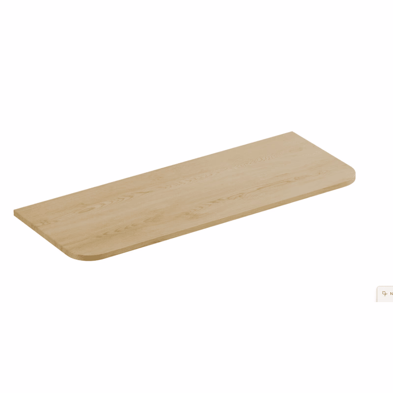 ArtCom Doska pod umývadlo OVALIA | dub cremona Typ: Doska 120 cm / 89-120