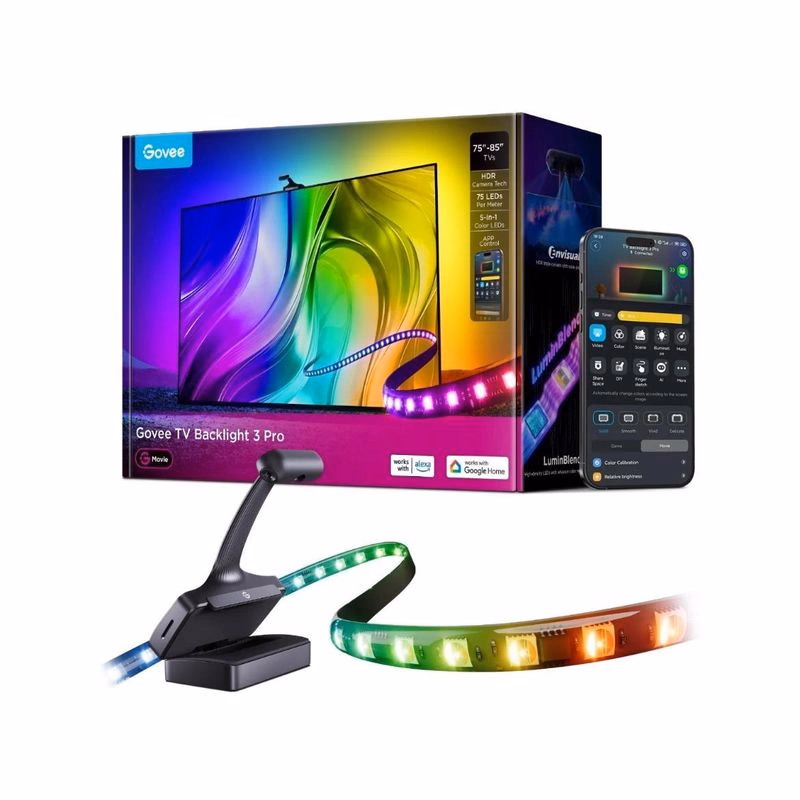 Govee TV Backlight 3S Pro 75-85" SMART LED podsvietenie RGBIC