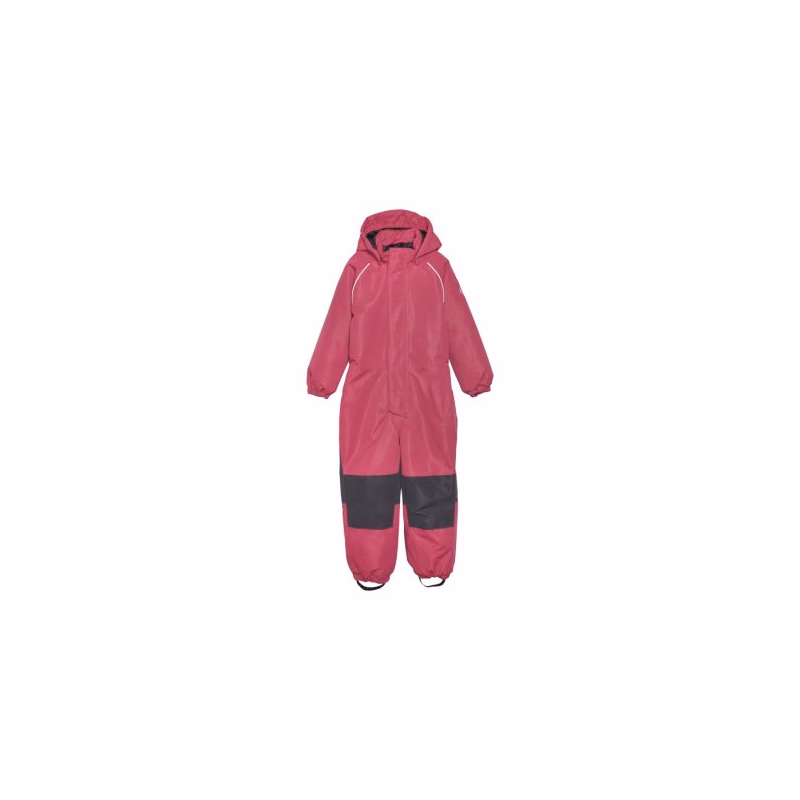 Dievčenský zimný overal COLOR KIDS Coverall W. Contrast, vivacious
