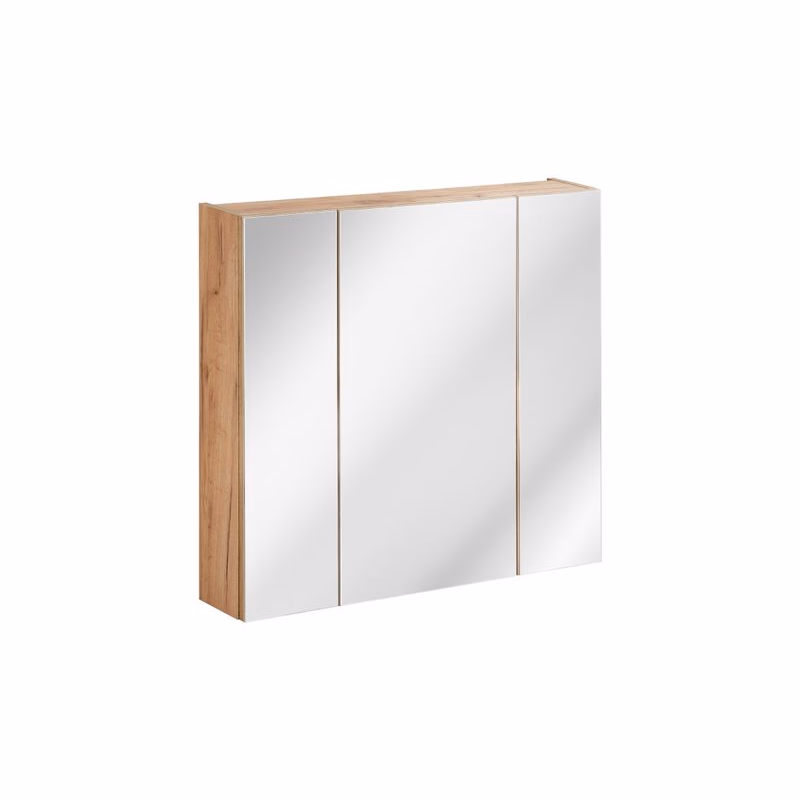 ArtCom Zrkadlová skrinka CAPRI Oak 843 | 80 cm