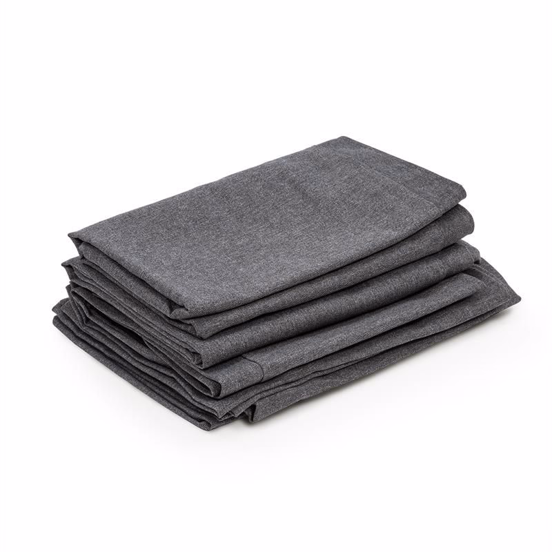 Blumfeldt Theia, poťahy na čalúnenie, 8 dielov, 100 % polyester, nepremokavé, tmavosivé